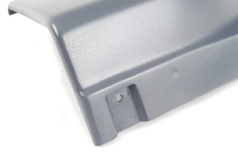 Cubierta de batería imprimada izquierda OEM 46632302102 para BMW R850GS, R1100GS, R1150GS, R1150GS Adventure. Original BMW Motorrad.