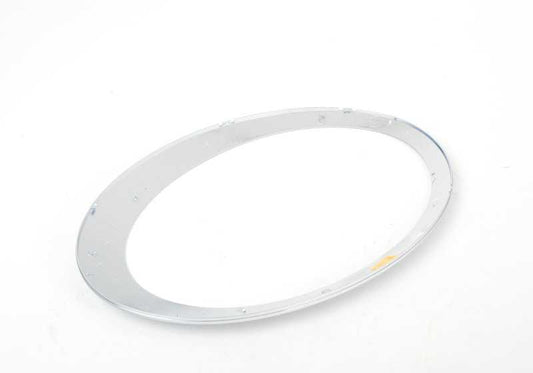 Aro cromado faro derecho OEM 63126917836 para MINI R50, R52, R53 (2000–2008). Original MINI.