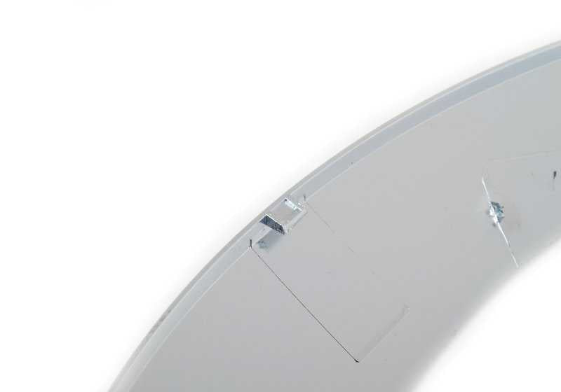 Aro cromado faro derecho OEM 63126917836 para MINI R50, R52, R53 (2000–2008). Original MINI.