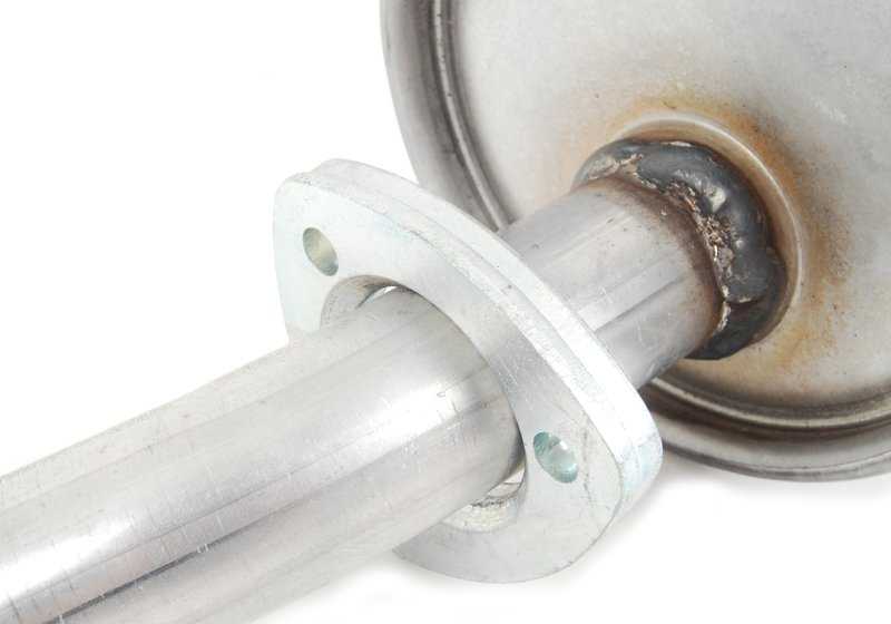 Silenciador trasero izquierdo para BMW Serie 3 E21 (OEM 18121246664). Original BMW