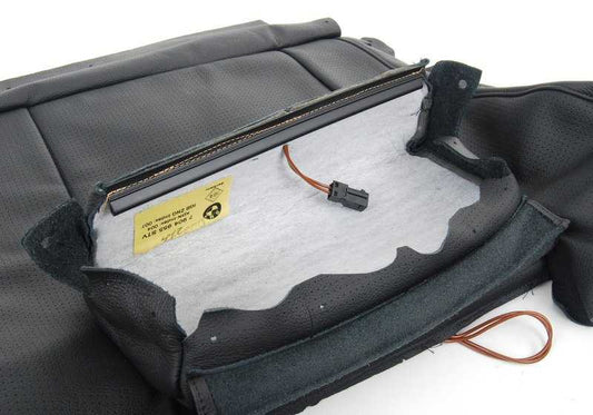 Funda de asiento de confort en cuero OEM 52107904665 para BMW E60 y E61. Original BMW.