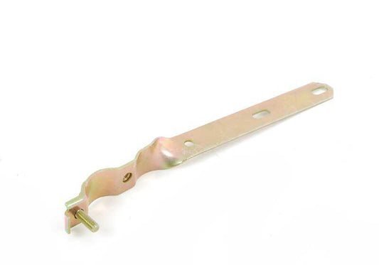 Soporte tubo de escape trasero OEM 18211246168 para BMW Serie 3 E21, Serie 5 E12, Serie 5 E28. Original BMW.