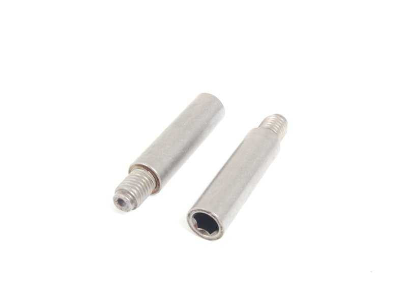Soporte de pinza de freno trasero OEM 34216765885 para BMW E46, X3 E83 y E83N. Original BMW.