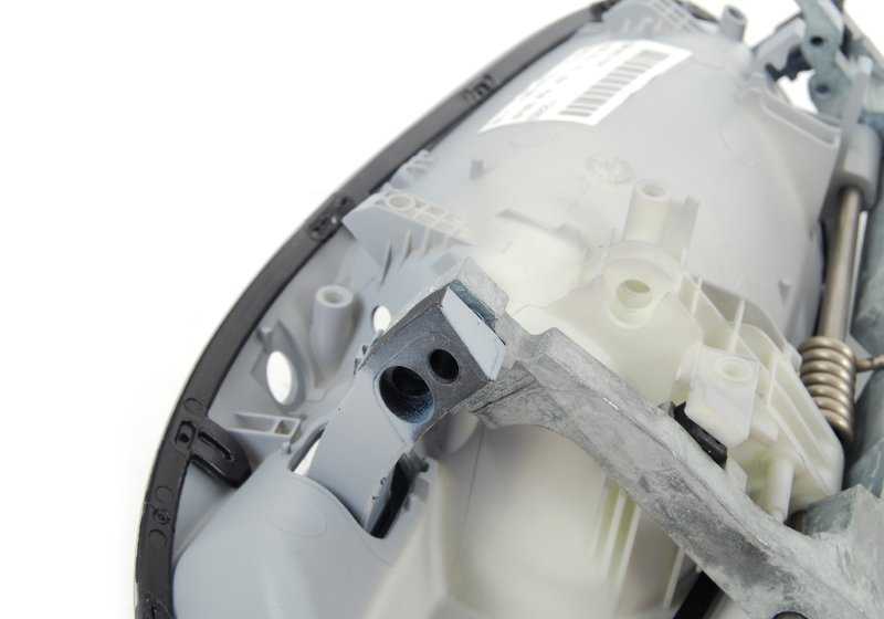 Maneta exterior de puerta derecha imprimada OEM 51217191902 para BMW E65, E66. Original BMW.