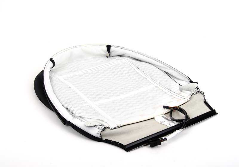 Capa de assento de couro sintético OEM 52103412190 para BMW E83. BMW original.