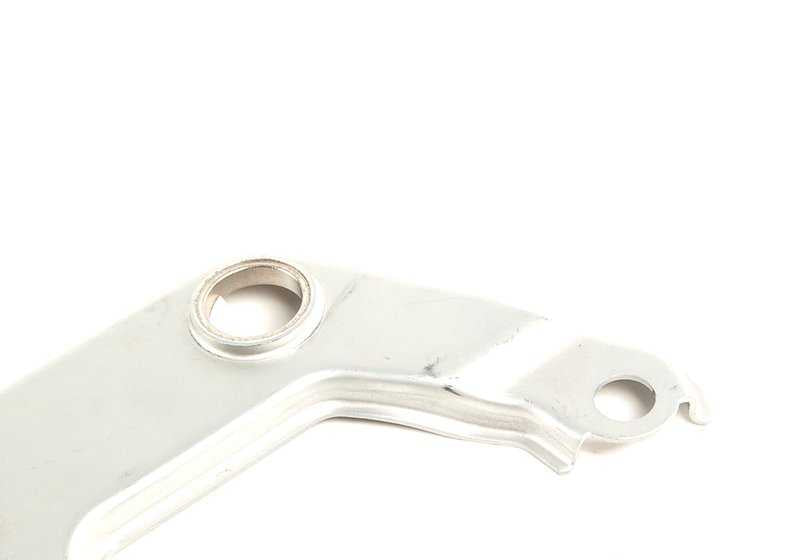 Soporte metálico escape OEM 18207562612 para BMW E82, E88, E90, E90N, E91, E91N, E92, E92N, E93, E93N. Pieza original BMW.
