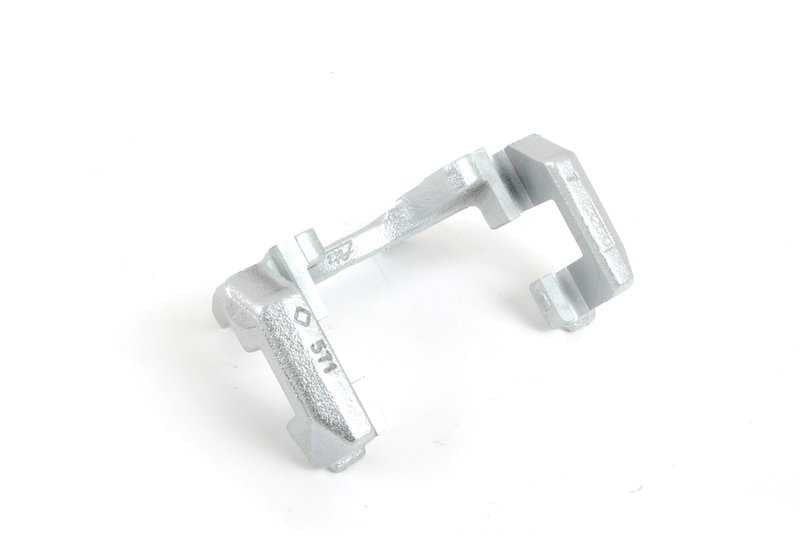 Soporte de pinza de freno trasero OEM 34216765885 para BMW E46, X3 E83 y E83N. Original BMW.