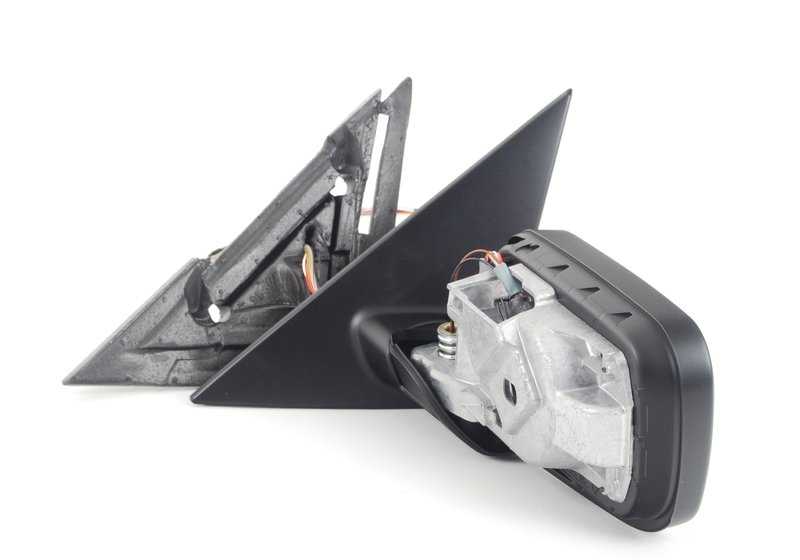 Espejo retrovisor exterior calefactable con memoria, lado izquierdo para BMW E46. Original BMW