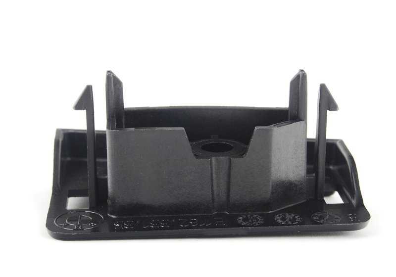 Soporte izquierdo consola central OEM 51167130689 para BMW Serie 3 E90, E90N, E91, E91N, E92, E92N, E93, E93N. Original BMW.