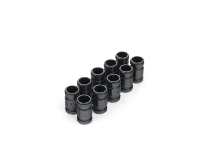 Casquillo OEM 51258151536 para BMW E36 y E46. Pieza original BMW. Ideal para reparación de cerraduras o paneles laterales.