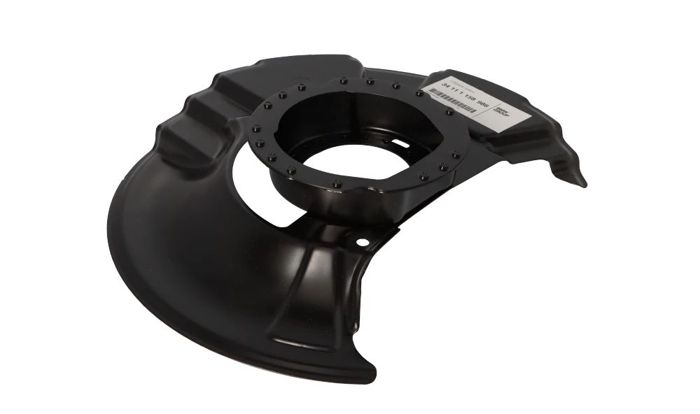 Protector de freno delantero derecho OEM 34111158986 para BMW E36 y Z3. Pieza original BMW.