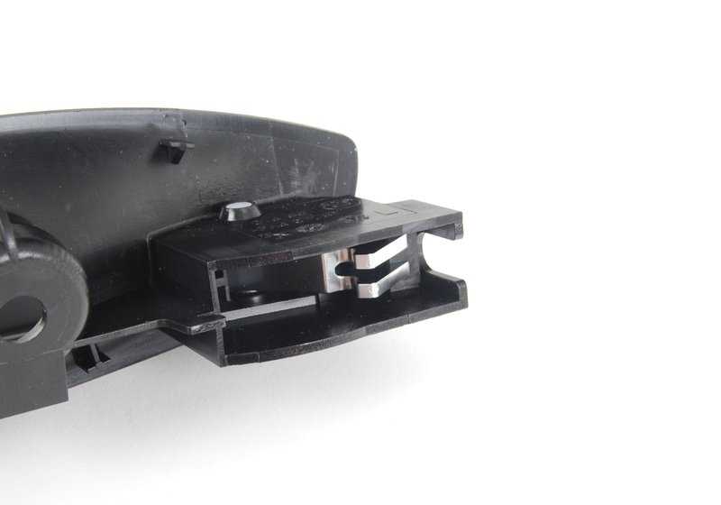 Maneta interior puerta izquierda perlglanzchrom OEM 51418040651 para BMW Z4 E85, E86. Repuesto original BMW.