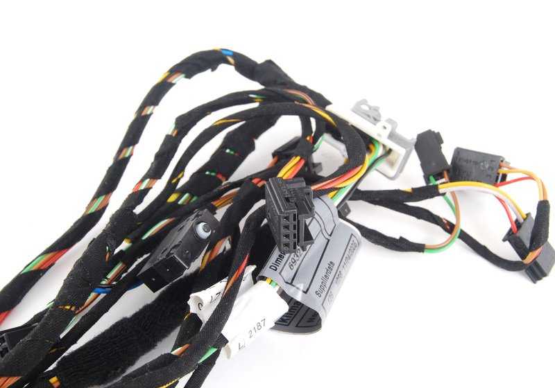 Cableado para calefacción/aire acondicionado OEM 64116932682 para BMW E81, E82, E87, E87N, E88, E90, E90N, E91, E91N, E92, E92N, E93, E93N, E84. Original BMW.