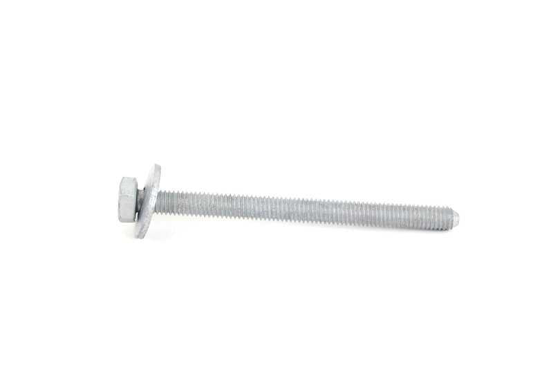 Tornillo hexagonal con arandela M6x75 OEM 11127570070 para MINI R55, R56, R57, R58, R59, modelos Cooper S y John Cooper Works con motor N14. Original MINI.