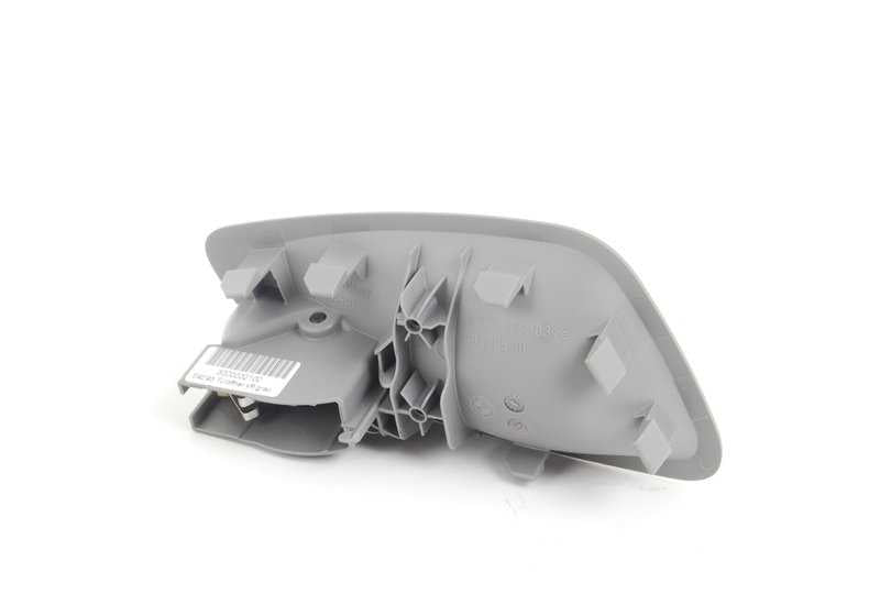 Interior Maneta Porta direita OEM 51216975498 para BMW E92, E92N, E93, E93N. Cinza. Substituição original da BMW.