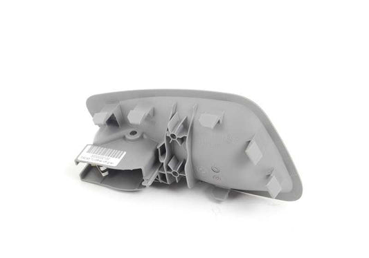 INTERIOR MANETA RIGHT DOOR OEM 51216975498 FOR BMW E92, E92N, E93, E93N. Gray. Original BMW replacement.