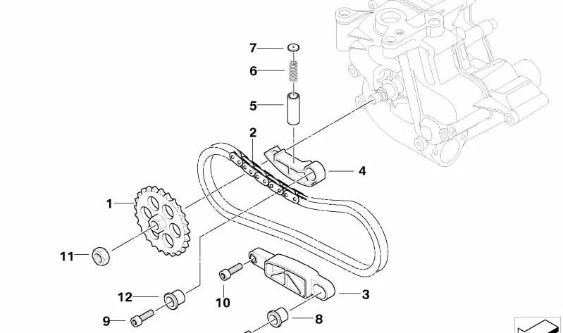 Buje per BMW E90, E92, E93, E60, E61, E63, E64 (OEM 11417837577). BMW originale