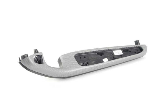 Front right Alu armrest for BMW 3 Series E46 (OEM 51417895392). Original BMW.