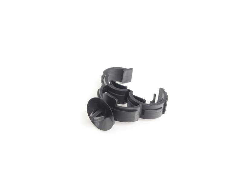 Clip sujeta cables OEM 61136942544 para BMW E90, E92, E93, E60, E61, E63, E64, E70, F95, F96. Pieza original BMW. Ideal para fijación de cables en el motor u otras partes del vehículo.