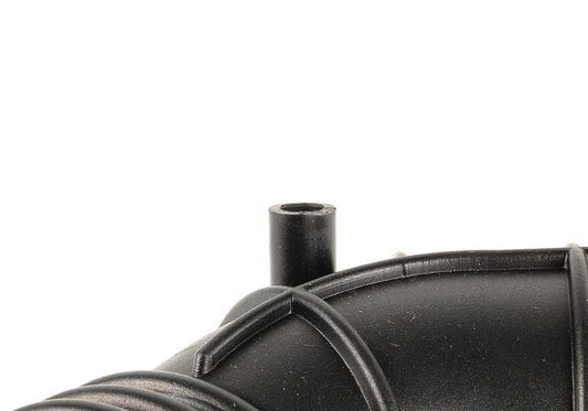 Manguito de admisión de aire OEM 13541705209 para BMW E36, E46, Z3. Conecta el caudalímetro al sistema de admisión. Repuesto original BMW.