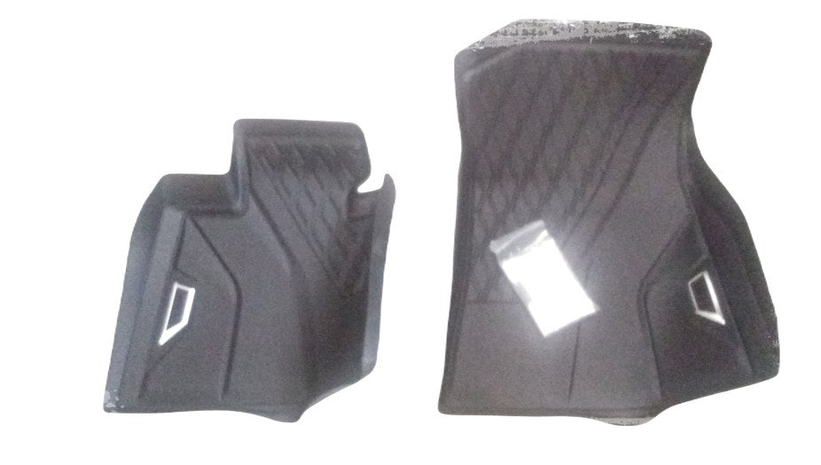 Juego de alfombrillas delanteras antideslizantes OEM 51472458559 para BMW X5 {F85,F95,G05}. Protege contra agua y suciedad con ajuste 3D perfecto. Original BMW.