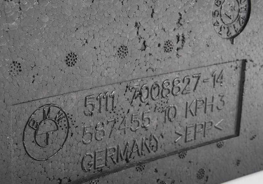 Amortiguador delantero izquierdo OEM 51117008827 para BMW E63, E64. Original BMW.