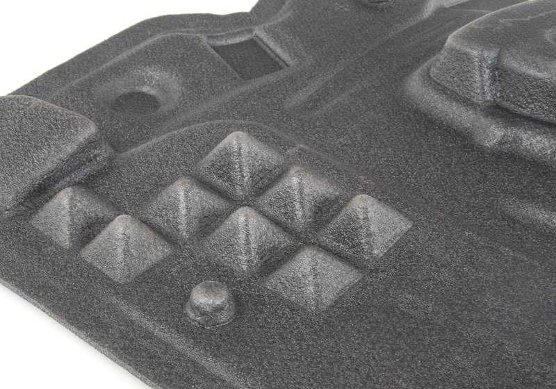Aislante acústico puerta izquierda OEM 51487183703 para BMW E92, E92N, E93, E93N. Original BMW.