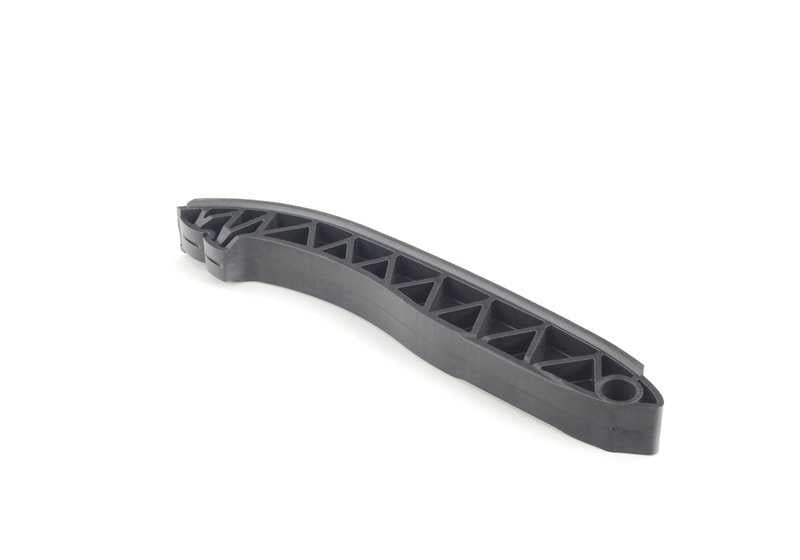 Guía tensora (Spannschiene) OEM 11317838869 para BMW E90, E92, E93. Original BMW.