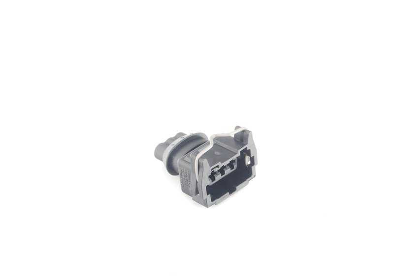 Conector 3 pines OEM 12521732596 para BMW E36, E39, E46, E60, E61, E38, E65, E66, E83, E53, Z3, E85. Repuesto original BMW. Ideal para cableado de motor o conexiones eléctricas.