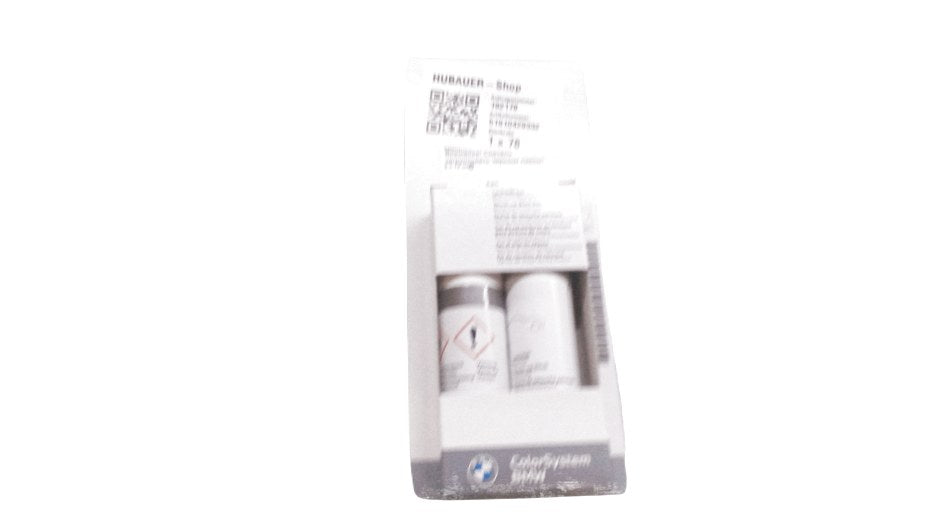 Set de pintura para retoques color Ferricgrey metálico OEM 51910429332 para BMW {E81,E82,E87,E88,F20,F21,F22,F23,F30,F31,F32,F33,F36,F10,F11,G30,G31,X1,X3,X4,X5,X6,Z4}. Original BMW.