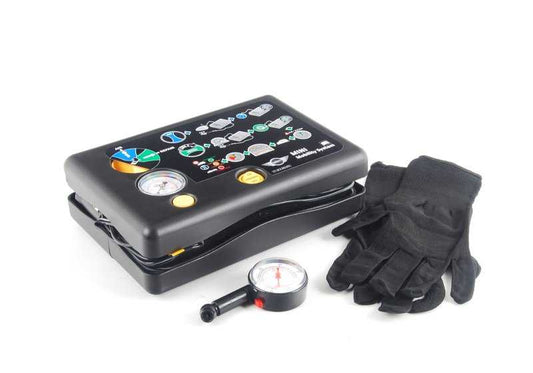 Set de movilidad para neumáticos OEM 71102333675 para MINI R50, R53, R56, F56, Clubman R55, Countryman R60... y más. Original MINI.