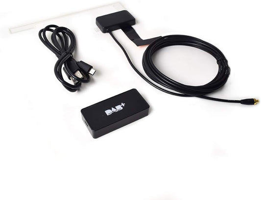DAB+ Adapter and Antenna for Android Radio Screens in BMW