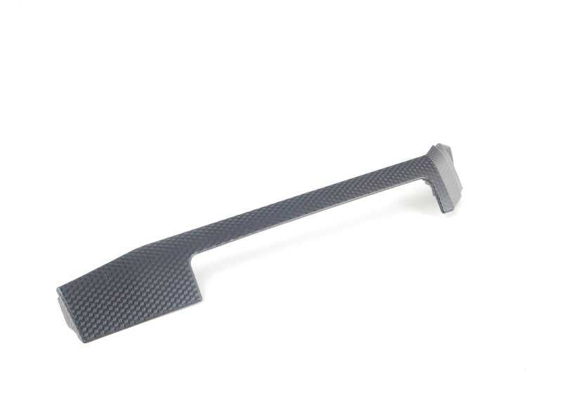 Juego molduras interiores aluminio "Black Cube" OEM 51417830180 para BMW E46. Recambio original BMW.