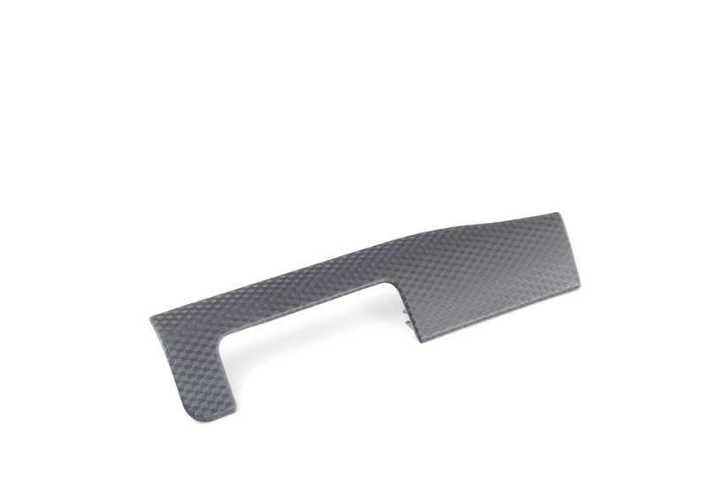 Juego molduras interiores aluminio "Black Cube" OEM 51417830180 para BMW E46. Recambio original BMW.