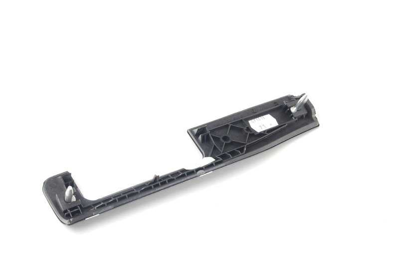 Juego molduras interiores aluminio "Black Cube" OEM 51417830180 para BMW E46. Recambio original BMW.