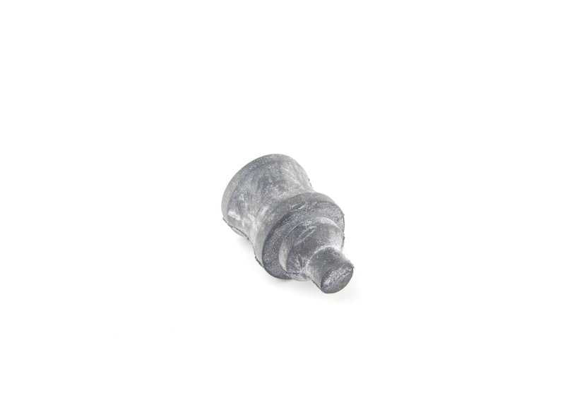 Tope de goma OEM 13711263819 para BMW E12, E28, E24, E23. Pieza original BMW utilizada en sistemas de admisión.