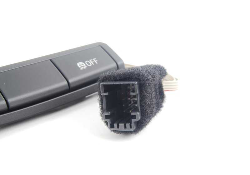 Módulo de interruptores OEM 61317841135 para BMW E90, E91, E92, E93. Original BMW.