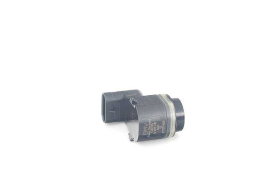 Sensor de aparcamiento PDC ultrasónico negro OEM 66209270495 para BMW F07, F10, F11, F06, F12, F13, F25, E70, E71. Compatible con sistema Park Distance Control (PDC). Original BMW.