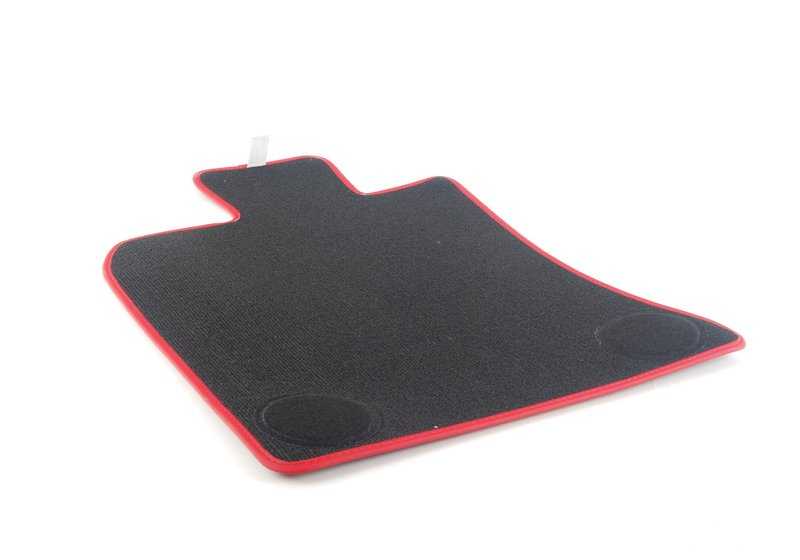 Juego de alfombrillas de moqueta velours OEM 51477330808 para MINI R55, R56, R57. Alfombras originales MINI, diseño específico para versiones GP2, ajuste perfecto y calidad premium.