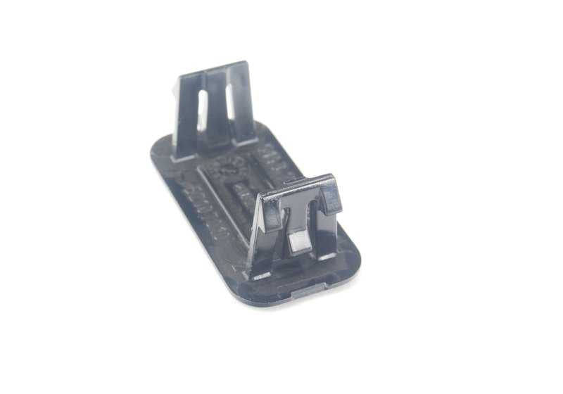 Tapa embellecedora negra OEM 51438036247 para BMW E90, E90N, E91, E91N, E92, E92N, E70, E70N, E71, E72. Pieza original BMW.