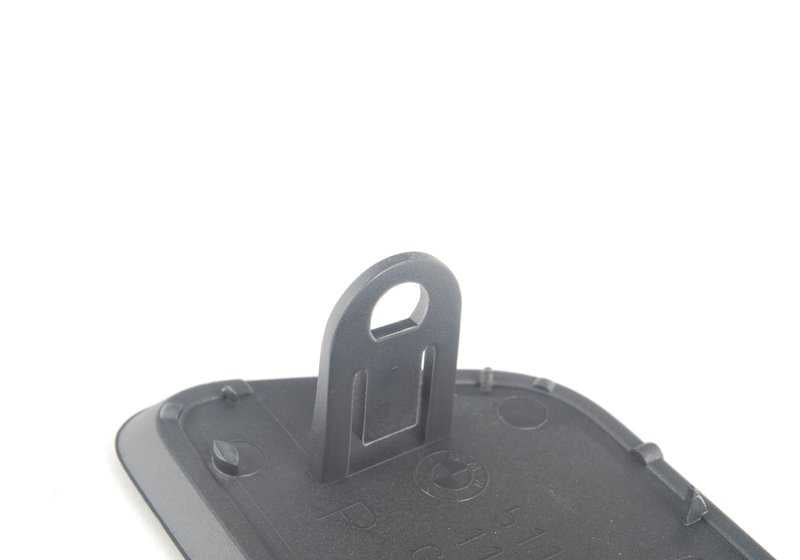 Tapa embellecedora imprimada derecha OEM 51117898152 para BMW E60, E61. Original BMW.