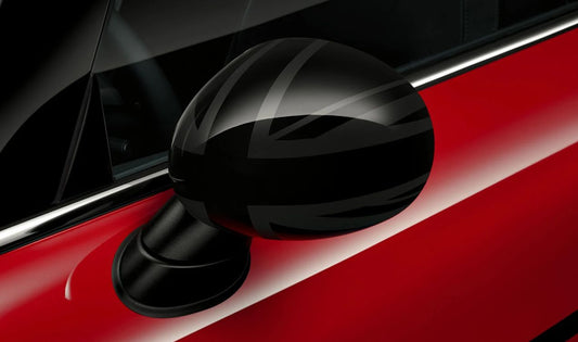 Cubierta retrovisor derecho Night Jack OEM 51142459026 para MINI F56, F55, F54, F57, F60. Original MINI.
