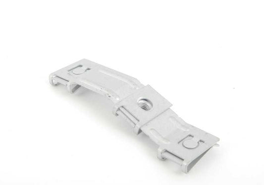 Soporte metálico OEM 11127553899 para BMW E82, E88, E90, E91, E92, E93, E60, E61, F10, F11, E63, E64, E89. Pieza original BMW. Ideal para fijación en zona de la tapa del motor.