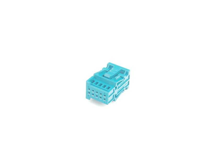Conector eléctrico 10 pines OEM 61136909008 para BMW {E81,E82,E87,E88,F20,F21,F70,F74,F78,E36,E46,E90,E91,E92,E93,F30,F31,F34,G20,G21,G28,G80,G81,F32,G22,G23,G26,G82,G83,E39,E60,E61,F07,F10,F11,G60,G61,G68,G90,G99,E63,E64,F06,F12,F13,E38,E65,E66,F01