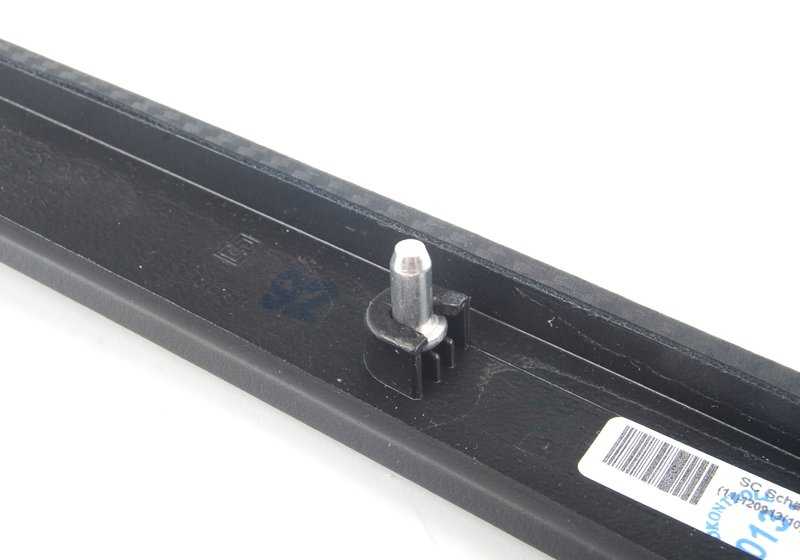 Moldura de cuero para panel lateral trasero izquierdo OEM 51438036689 para BMW E92, E93. Original BMW.