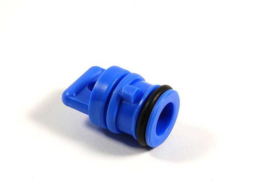Tapón de descarga radiador OEM 17111712339 para BMW 5 E39, 7 E38, Z8 E52. Original BMW.