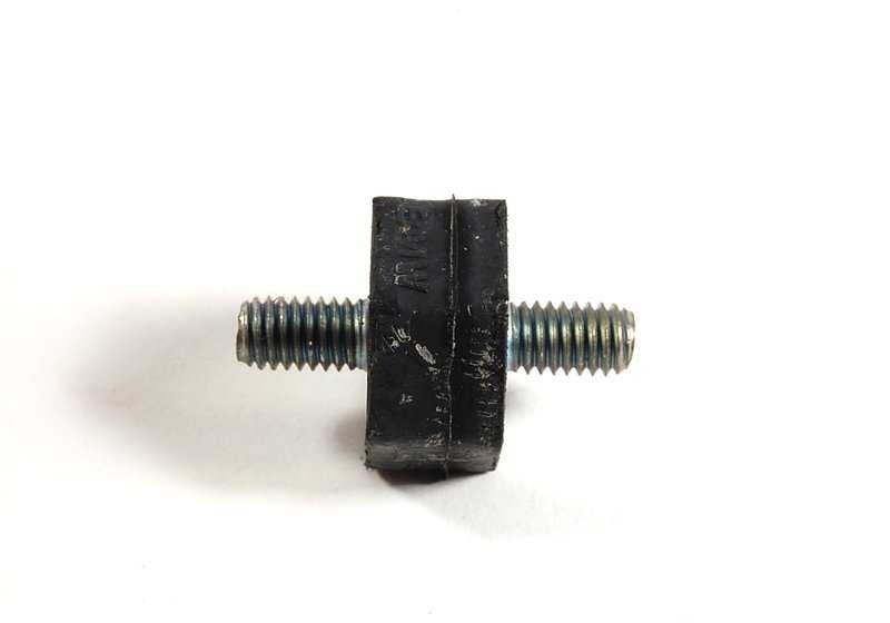Tope de goma OEM 64119175671 para BMW {E30, E36, E46, F10, F06, F12, F13, E38, Z3, i3, I01} y MINI {R50, R52, R53} y BMW Motorrad {K48, K61, K21, K22, K23, K32, K33, K50, K51, K52, K53, K54, R22, R28}. Original BMW and Mini.