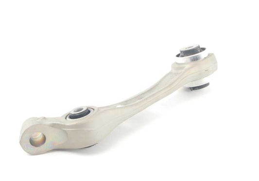 Braccio di controllo inferiore con tappo di gomma sinistro per la BMW 5 F10 Series, F11, F18N (OEM 31126850605). BMW originale