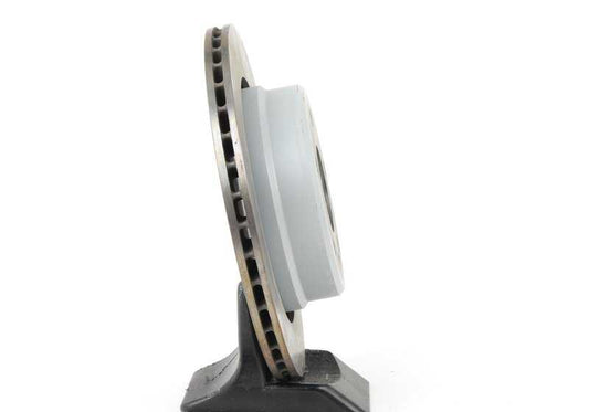 Disco de freno trasero ventilado OEM 34211162967 para BMW E32 740i, 740iL, 750i, 750iL. Original BMW.