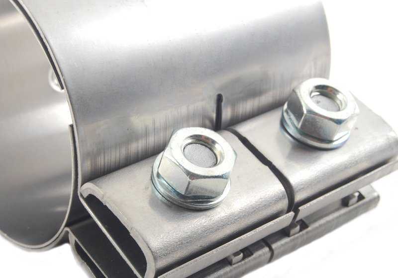 Manguito de escape / conector de tubo OEM 18307560781 para BMW F20, F21, F22, F23, F30, F31, F34, F36, F32, F33, F44, F45, G20, G21, G22, G23, G26, G01, G02, G05, G06, G07 y MINI F54, F55, F56, F57. Original BMW y MINI.
